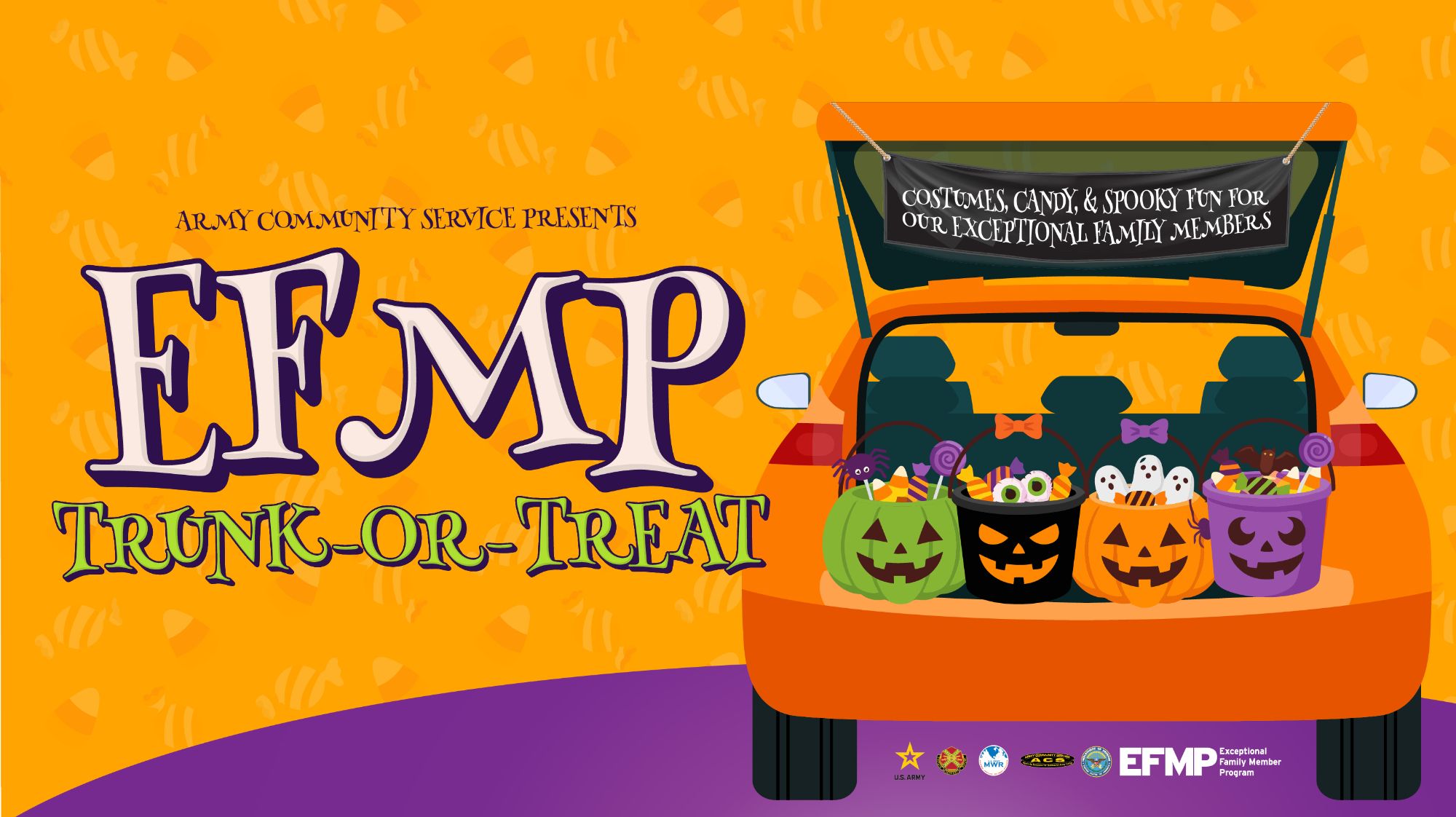 Fort Stewart's EFMP Trunk or Treat