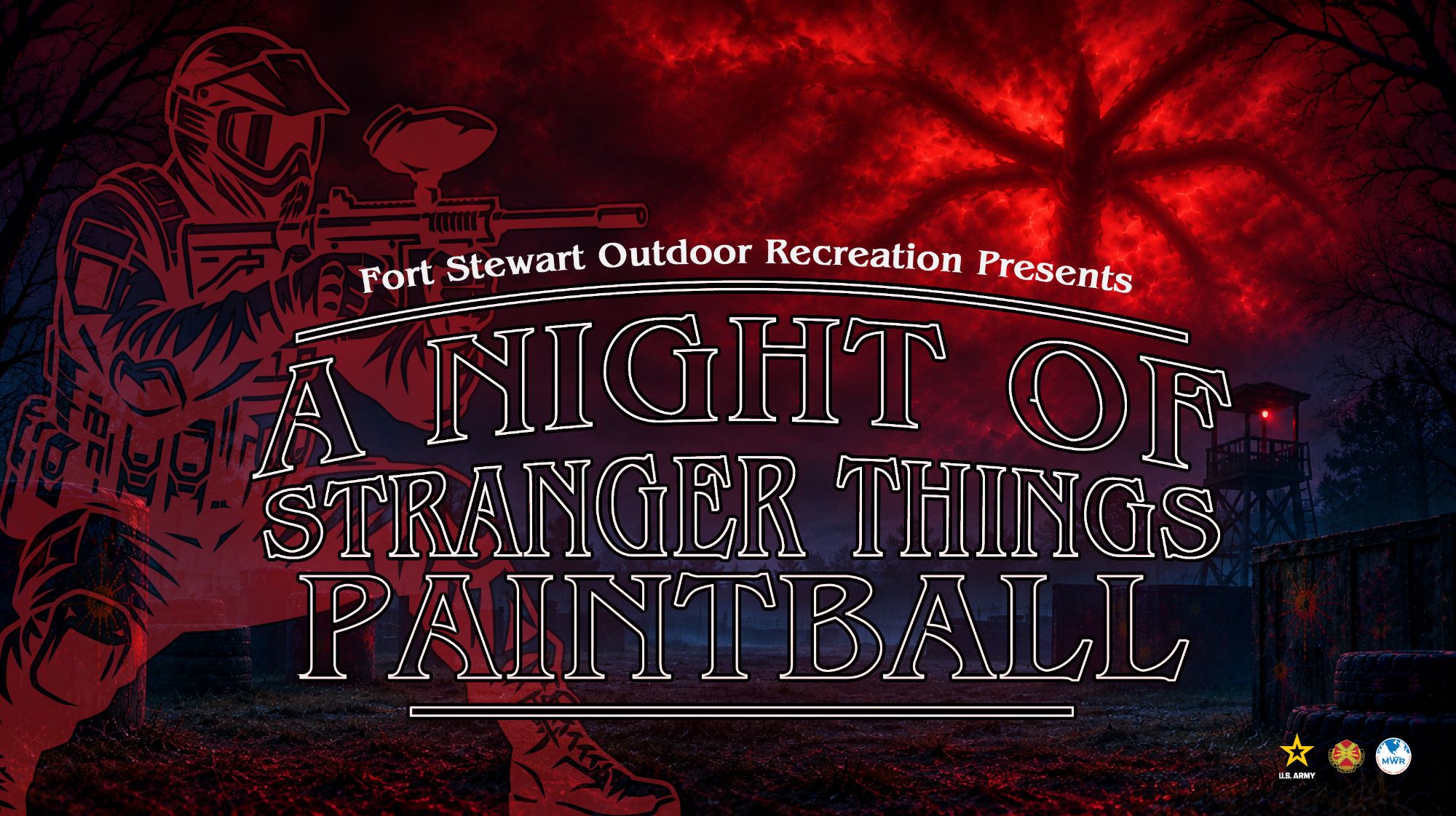 Night of Stranger Things Paintball