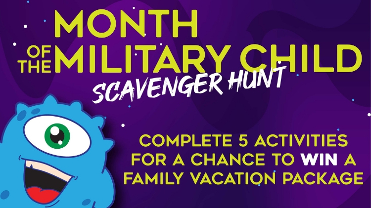 Month of the Military Child Scavenger Hunt- POSTPONED Month of the Military Child Scavenger Hunt- POSTPONED